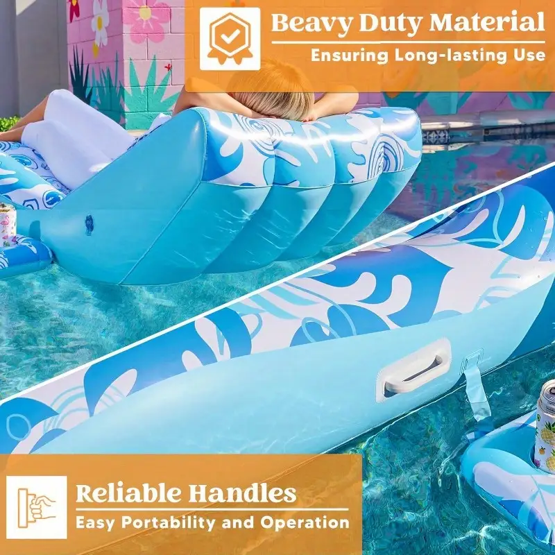 Inflatable Pool Floats Adult-Extreme Comfort Pool Lounge Chair
