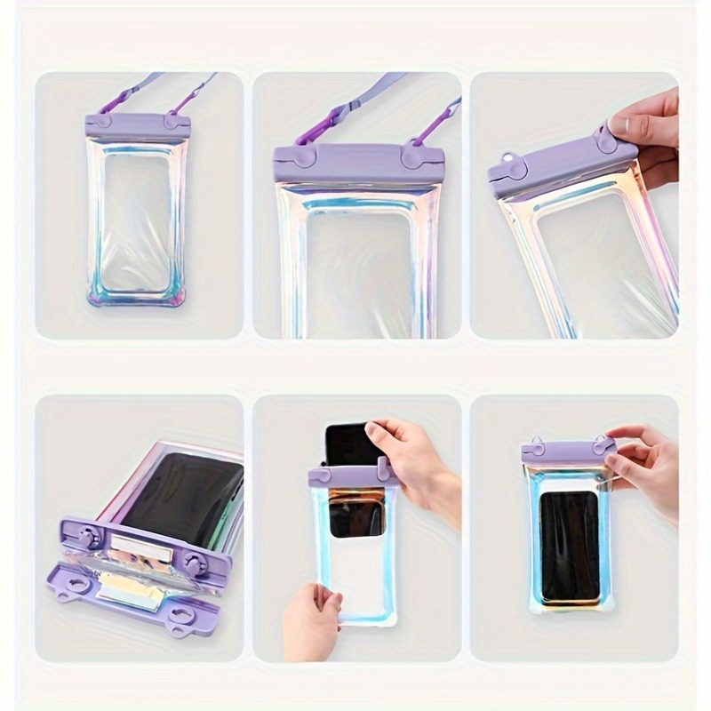 Floating Laser Waterproof Phone Bag with Touch Screen Function