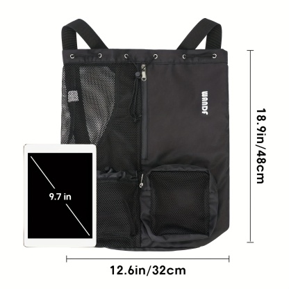Quick-dry Swim Bag Mesh Drawstring Backpack Best Travel Backpack