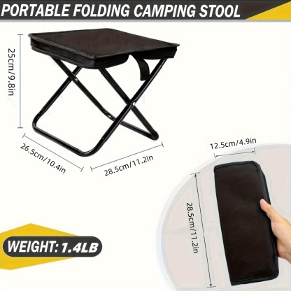Portable Outdoor Picnic Camping Stool with Carry Bag