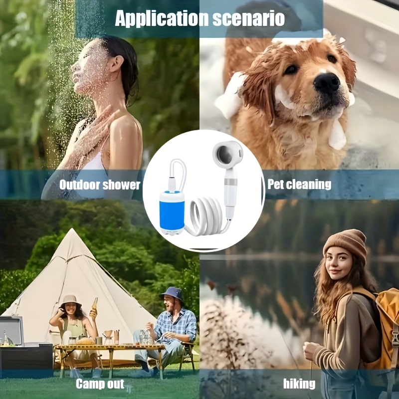 Wireless Camping Shower Kit - Portable