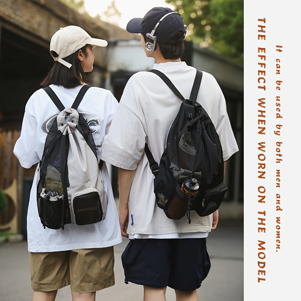 Running Clothing Accessories Quick Dry Mesh Beach Bag