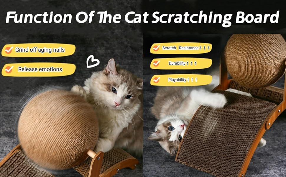 cat scratching post