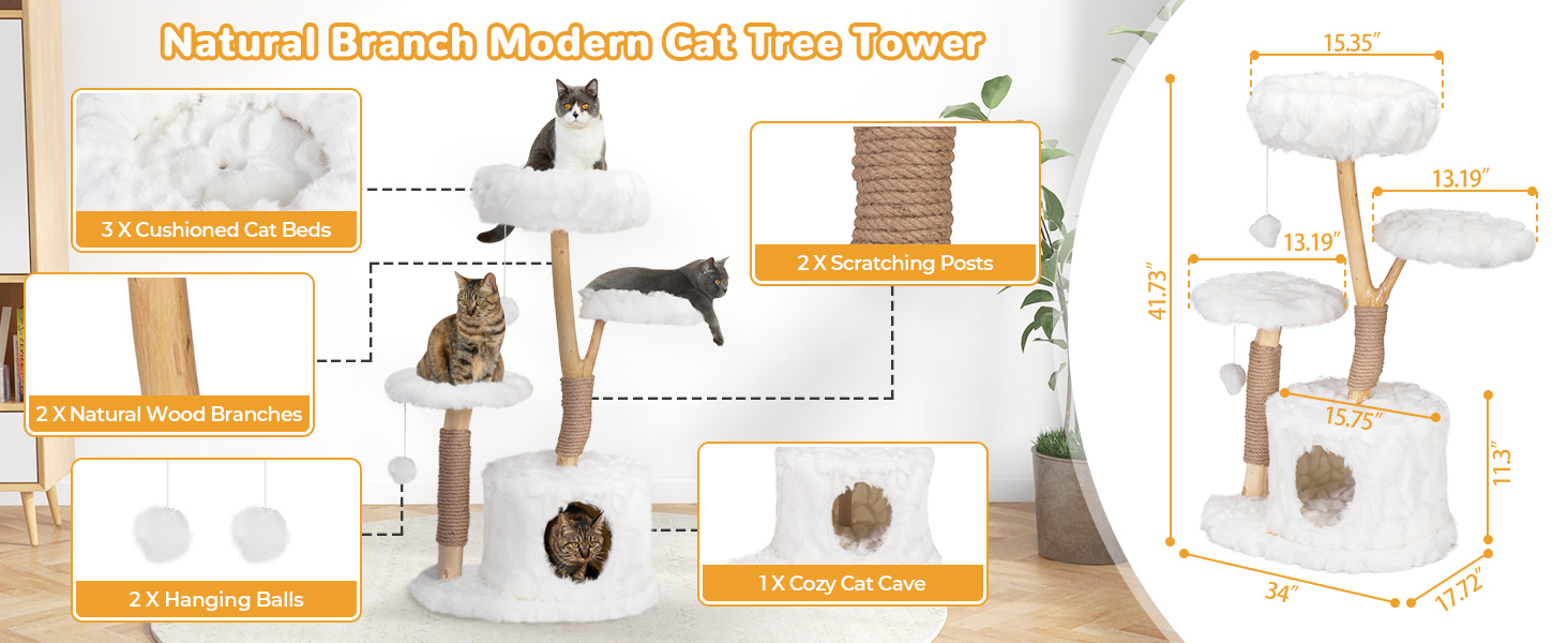 Cloud Cat Tree