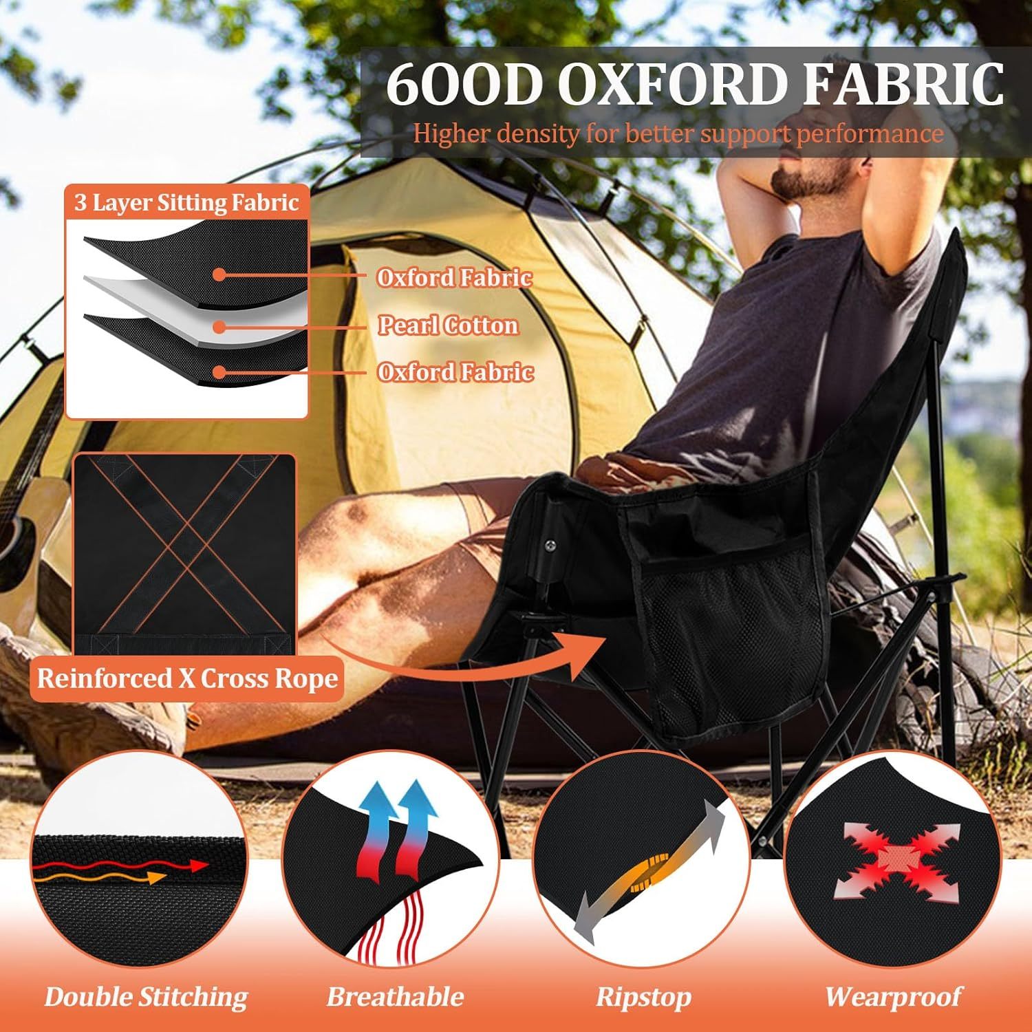 Outdoor Camping Chair for Adult