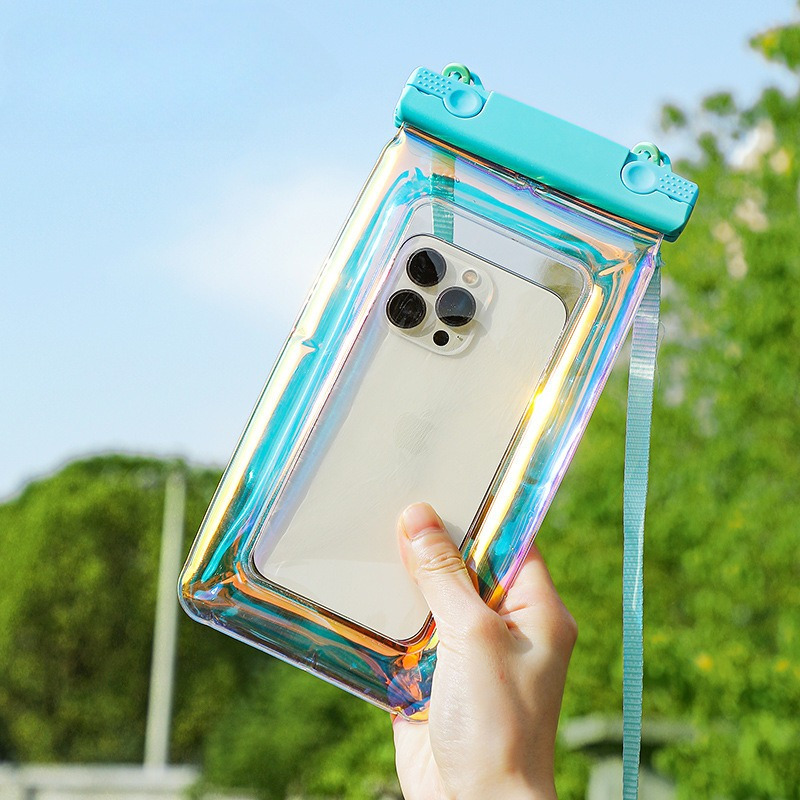 Floating Laser Waterproof Phone Bag with Touch Screen Function