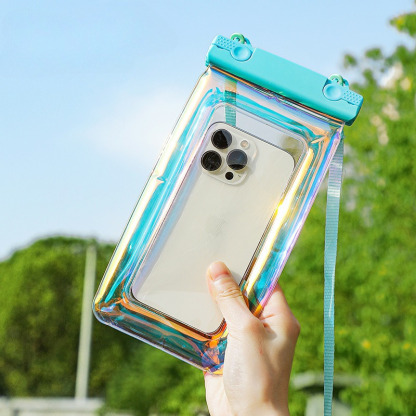 Floating Laser Waterproof Phone Bag with Touch Screen Function