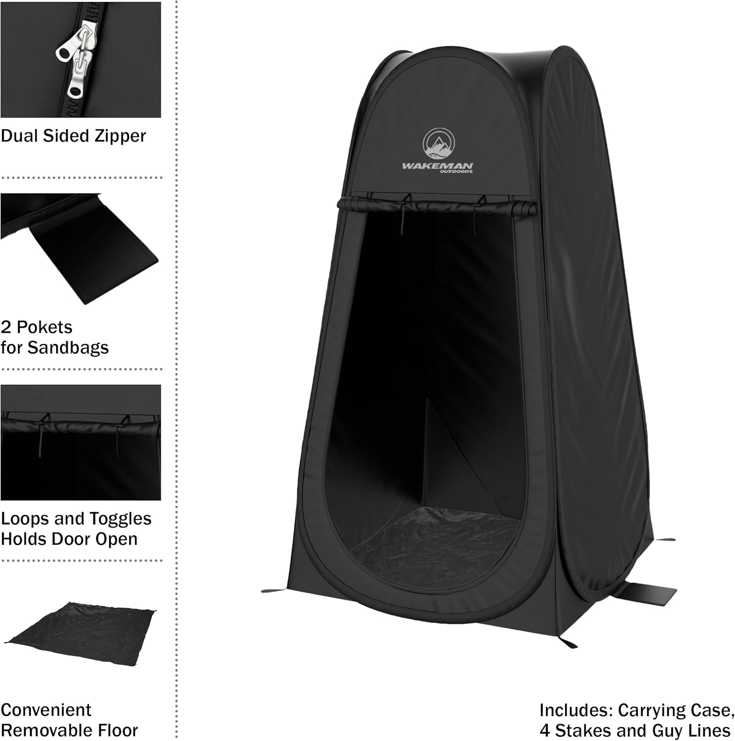 Pop Up Pod - Privacy Shower Tent Dressing Room