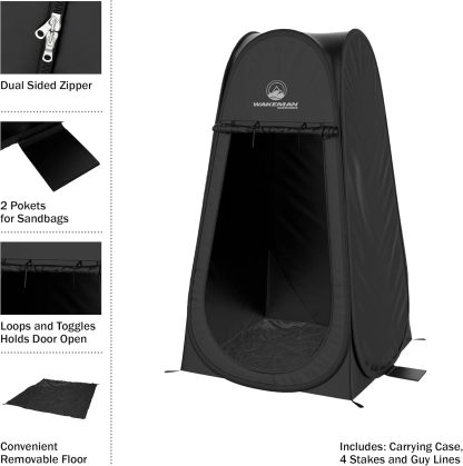 Pop Up Pod - Privacy Shower Tent Dressing Room