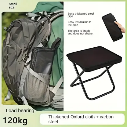 Portable Outdoor Picnic Camping Stool with Carry Bag