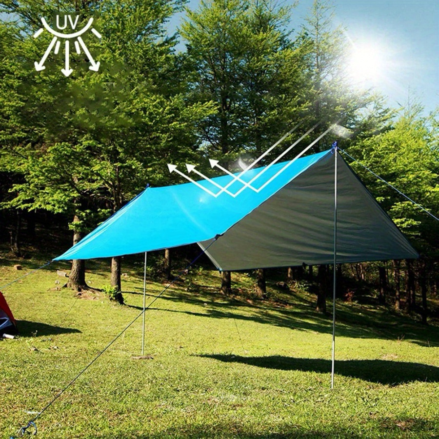 Camping Survival Sun Shelter| Tent Tarp Rain Sun Shade Hammocks Shelter Picnic Awning Cover Out Hiking Accessories