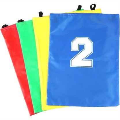 Set of 4 Outdoor Jumping Bags for Potato Sack Races, Perfect for Carnival Party Games And Racing Activities