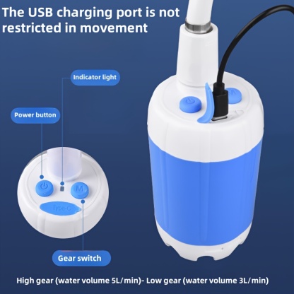 Wireless Camping Shower Kit - Portable