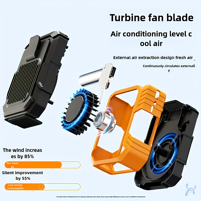 Three-in-One Portable Fan With Mobile Power