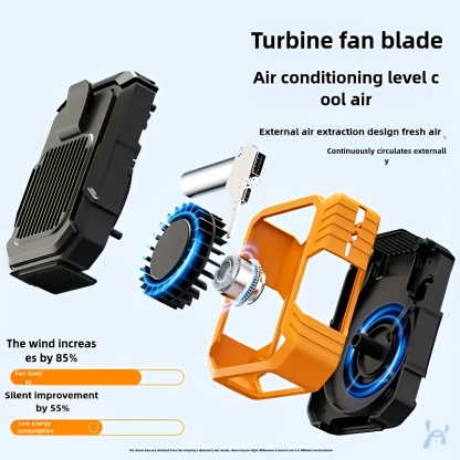 Three-in-One Portable Fan With Mobile Power