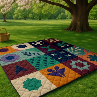 Large Soft Padded Foldable Picnic Blanket