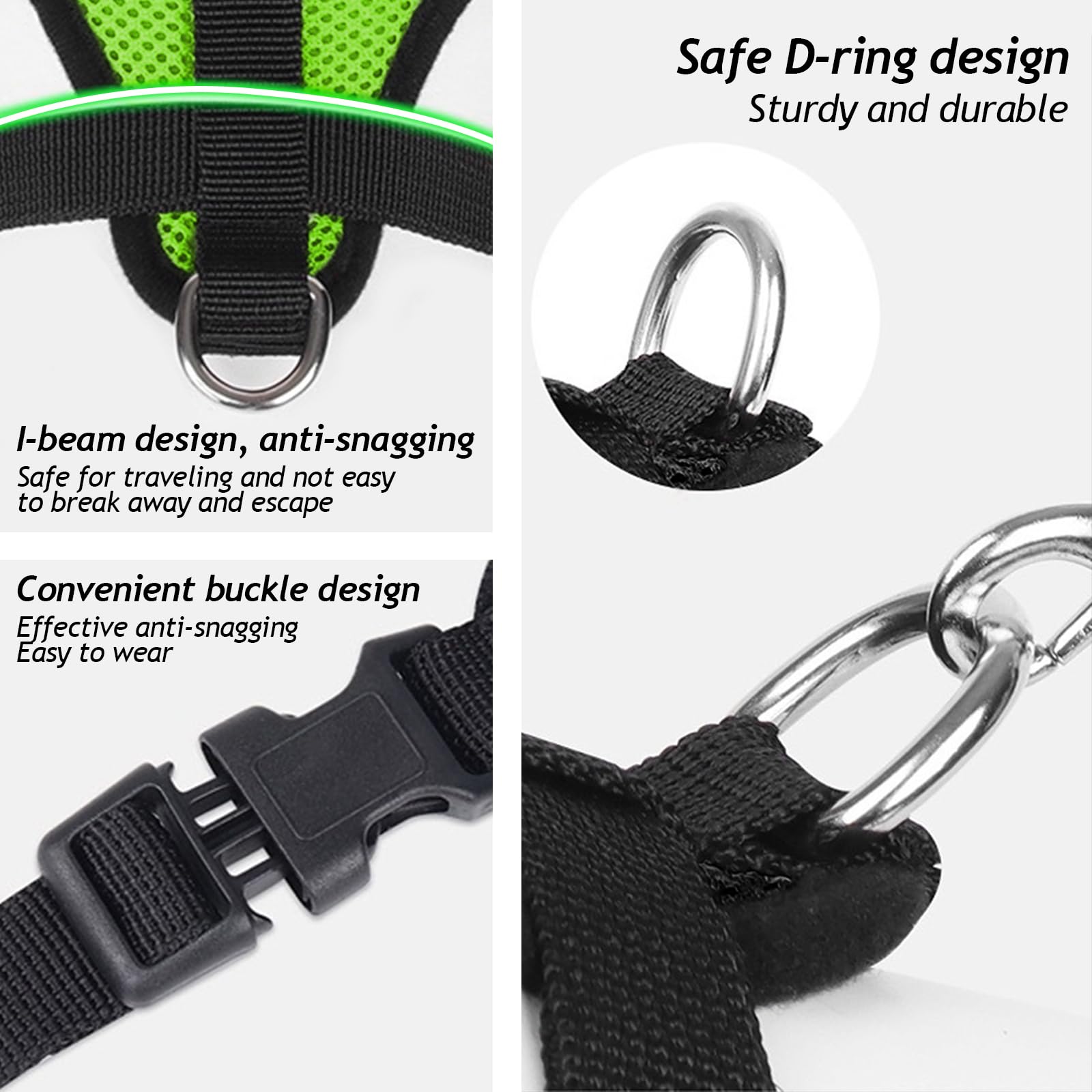 Breathable Reflective Puppy Dog Harness