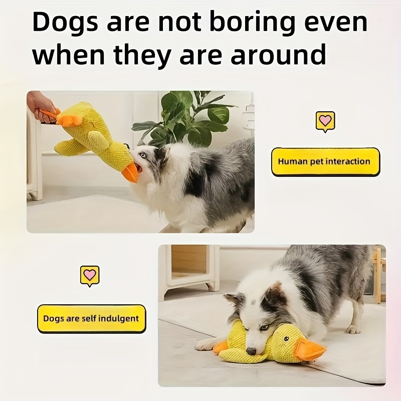  Durable Plush Squeaky Dog Toy 