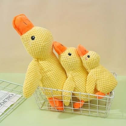  Durable Plush Squeaky Dog Toy 