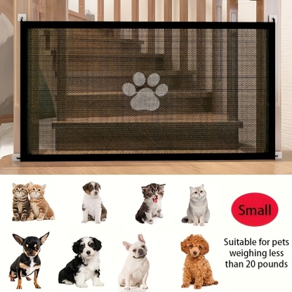 Secure Portable Pet Safety Gate For Doorways