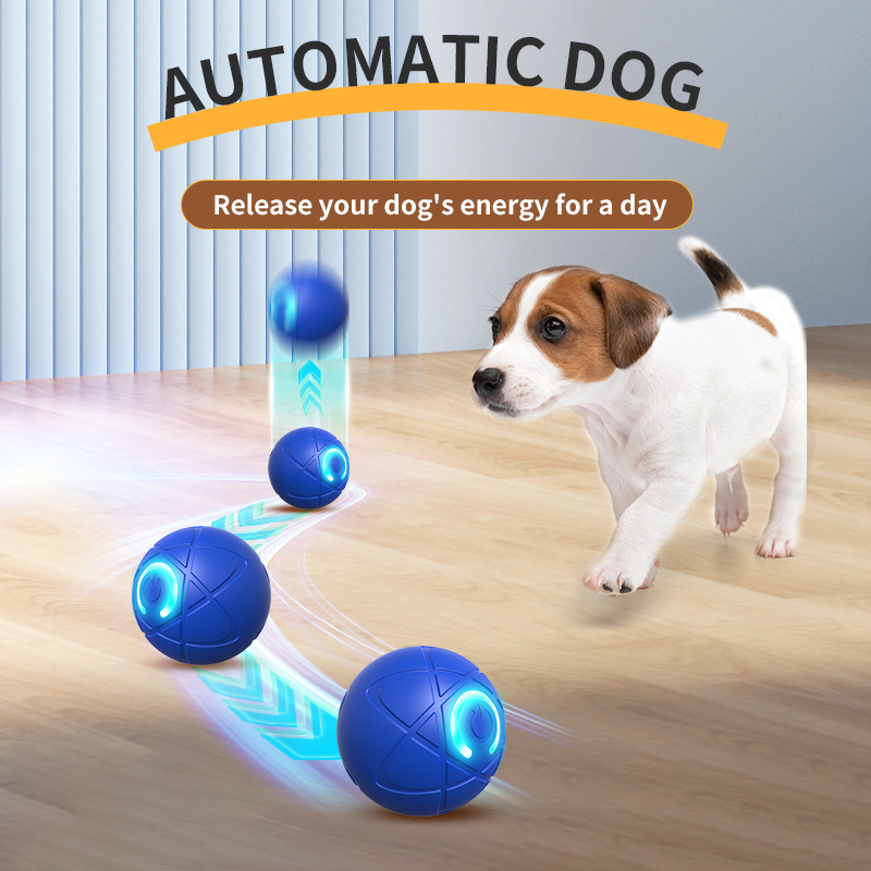 Automatic Moving Dog Toy Ball]