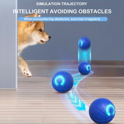 Automatic Moving Dog Toy Ball]