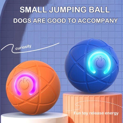 Automatic Moving Dog Toy Ball]