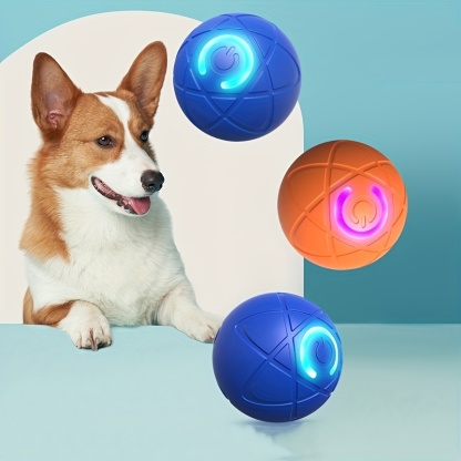 Automatic Moving Dog Toy Ball]