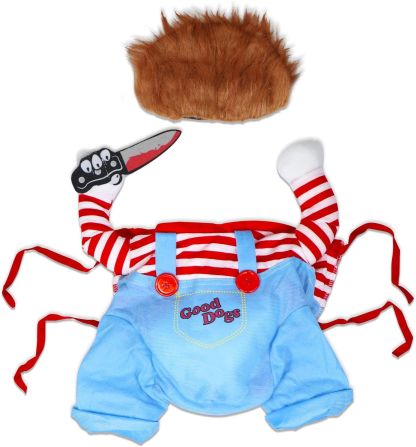 Pet Deadly Doll Dog Clothes for Small Large Extra Large Dogs Pets