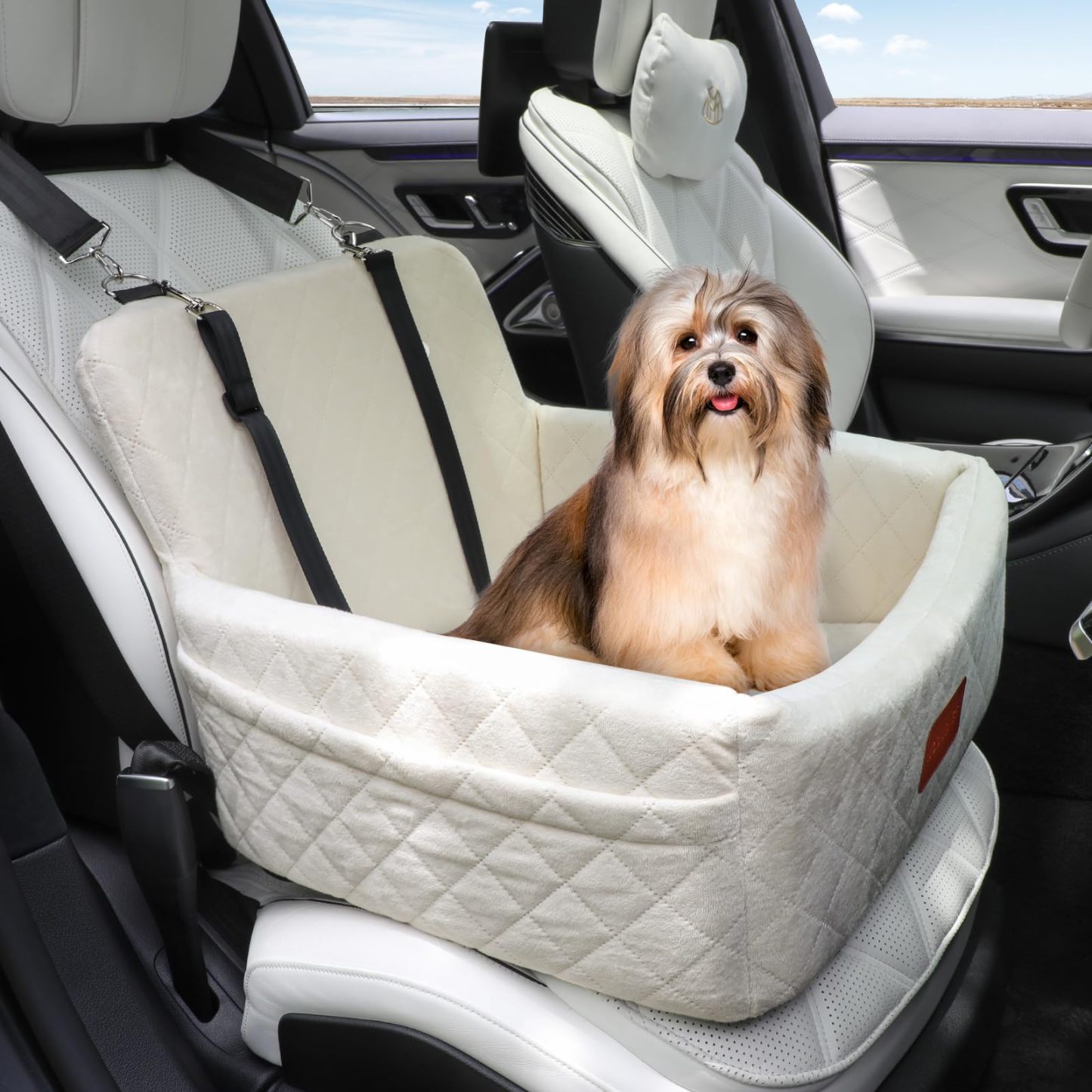 Dog Booster Car Seat - Comfortable Portable Ideal for Pet Travel