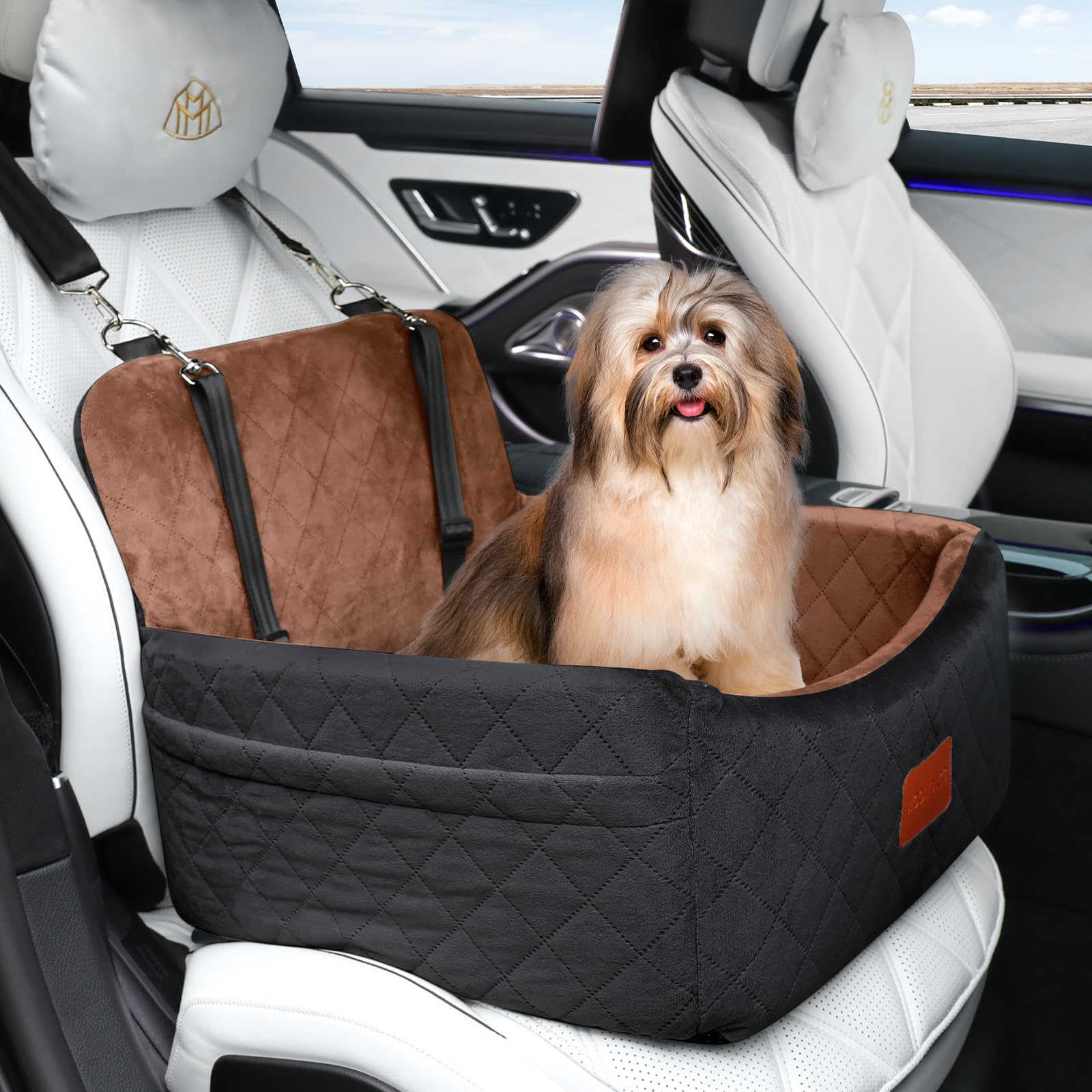 Dog Booster Car Seat - Comfortable Portable Ideal for Pet Travel