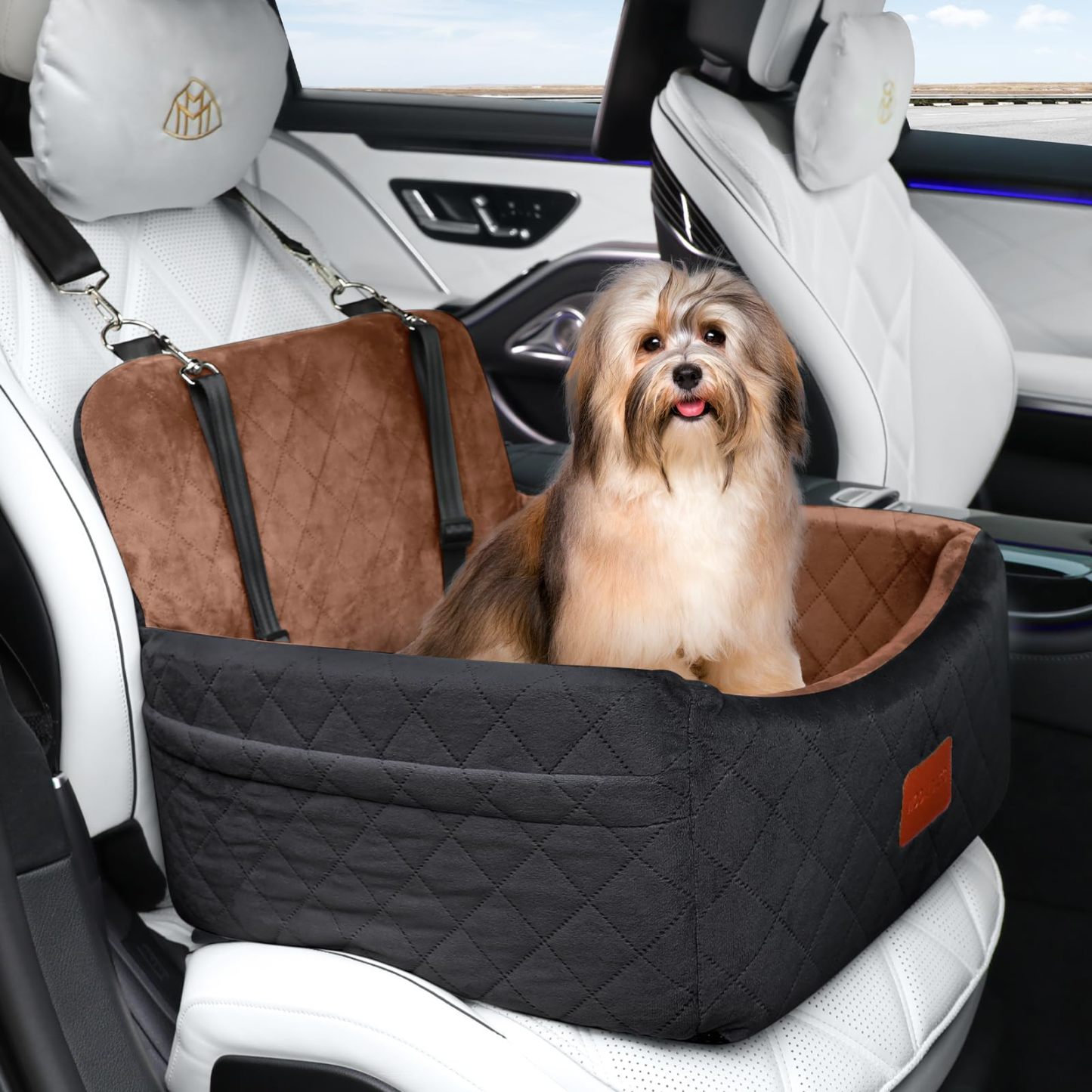 Dog Booster Car Seat - Comfortable Portable Ideal for Pet Travel