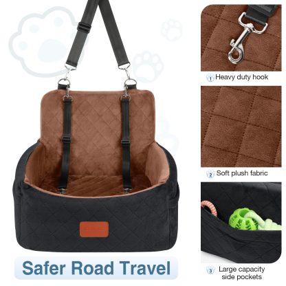 Dog Booster Car Seat - Comfortable Portable Ideal for Pet Travel
