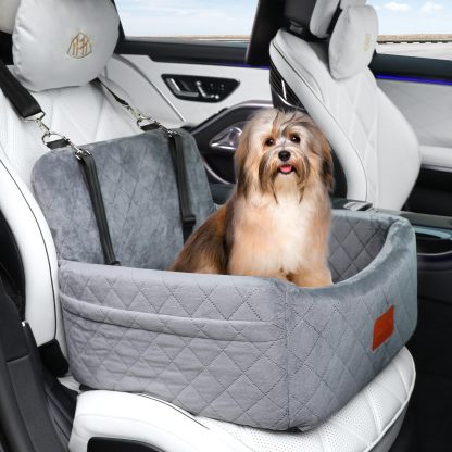 Dog Booster Car Seat - Comfortable Portable Ideal for Pet Travel