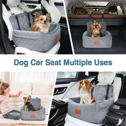 Dog Booster Car Seat - Comfortable Portable Ideal for Pet Travel
