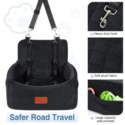 Dog Booster Car Seat - Comfortable Portable Ideal for Pet Travel