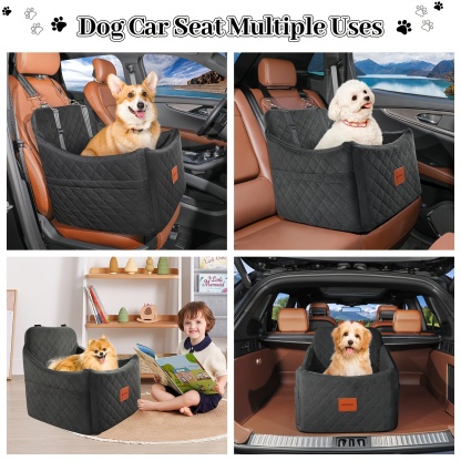 Dog Booster Car Seat - Comfortable Portable Ideal for Pet Travel