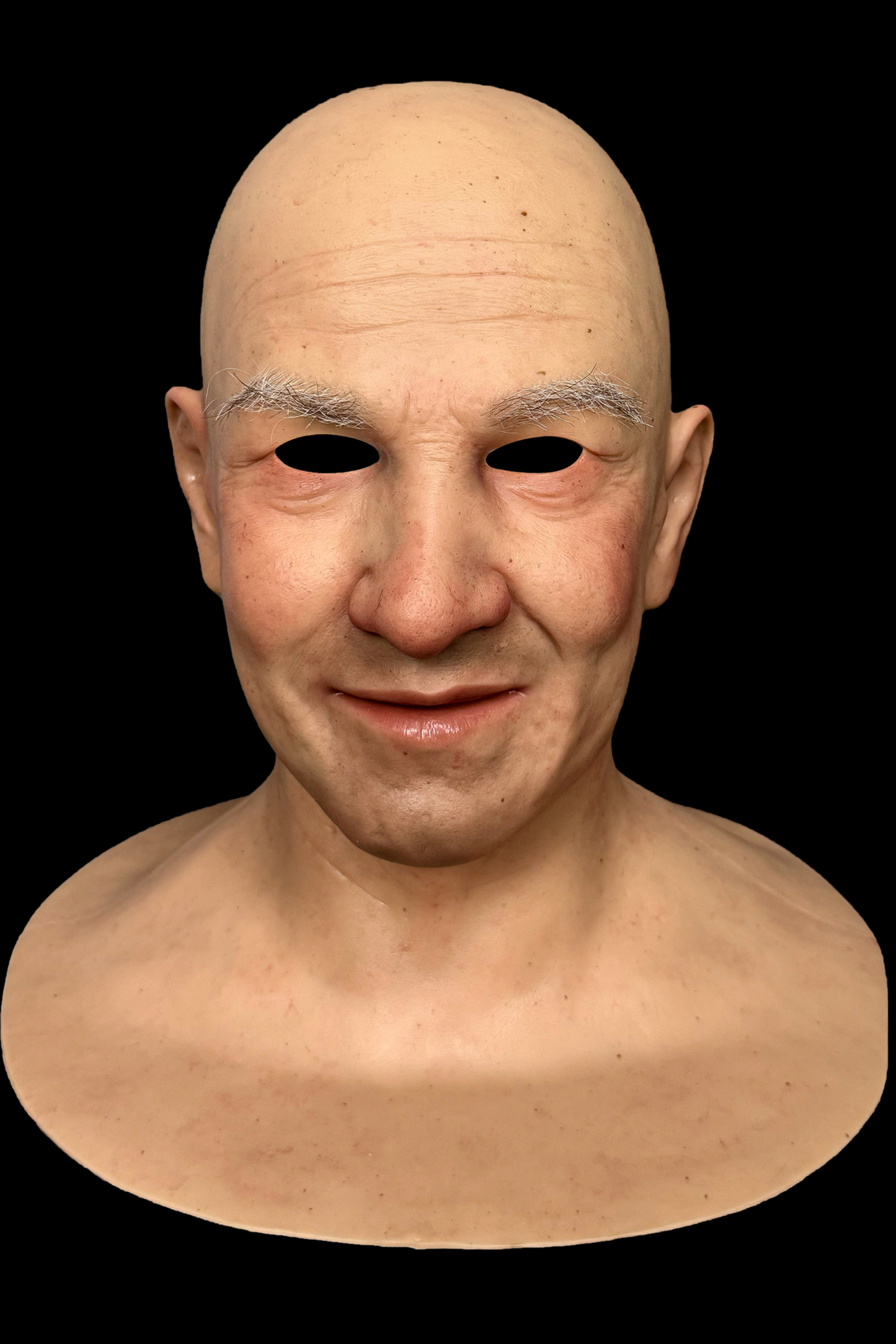 Lucas Ultra-Realistic Silicone Mask – Detailed Elderly Male Face for Cosplay and Costume Use