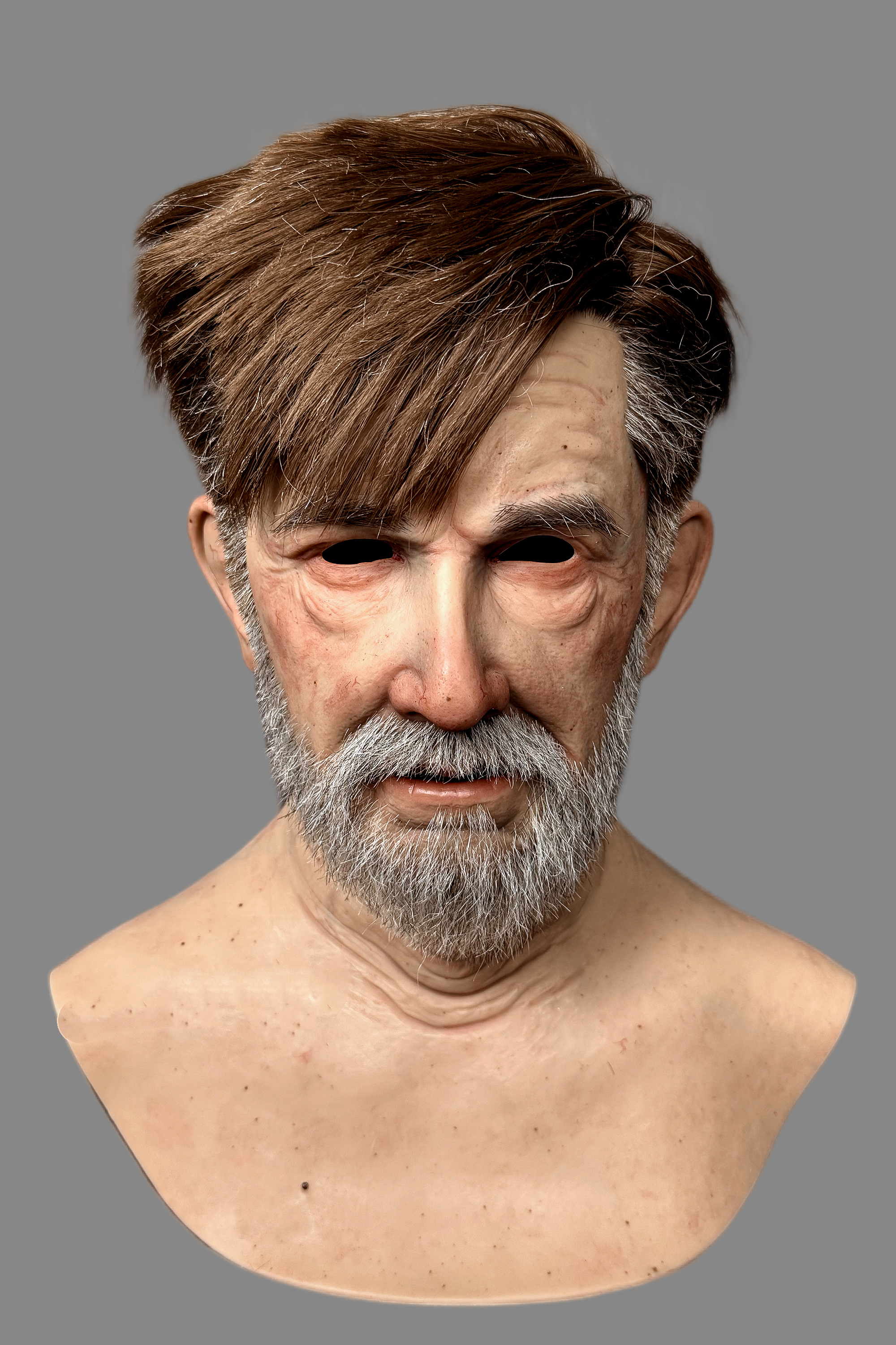 Hyper-Realistic Male Silicone Mask “Jack” – Movie-Grade Full Face Disguise Mask