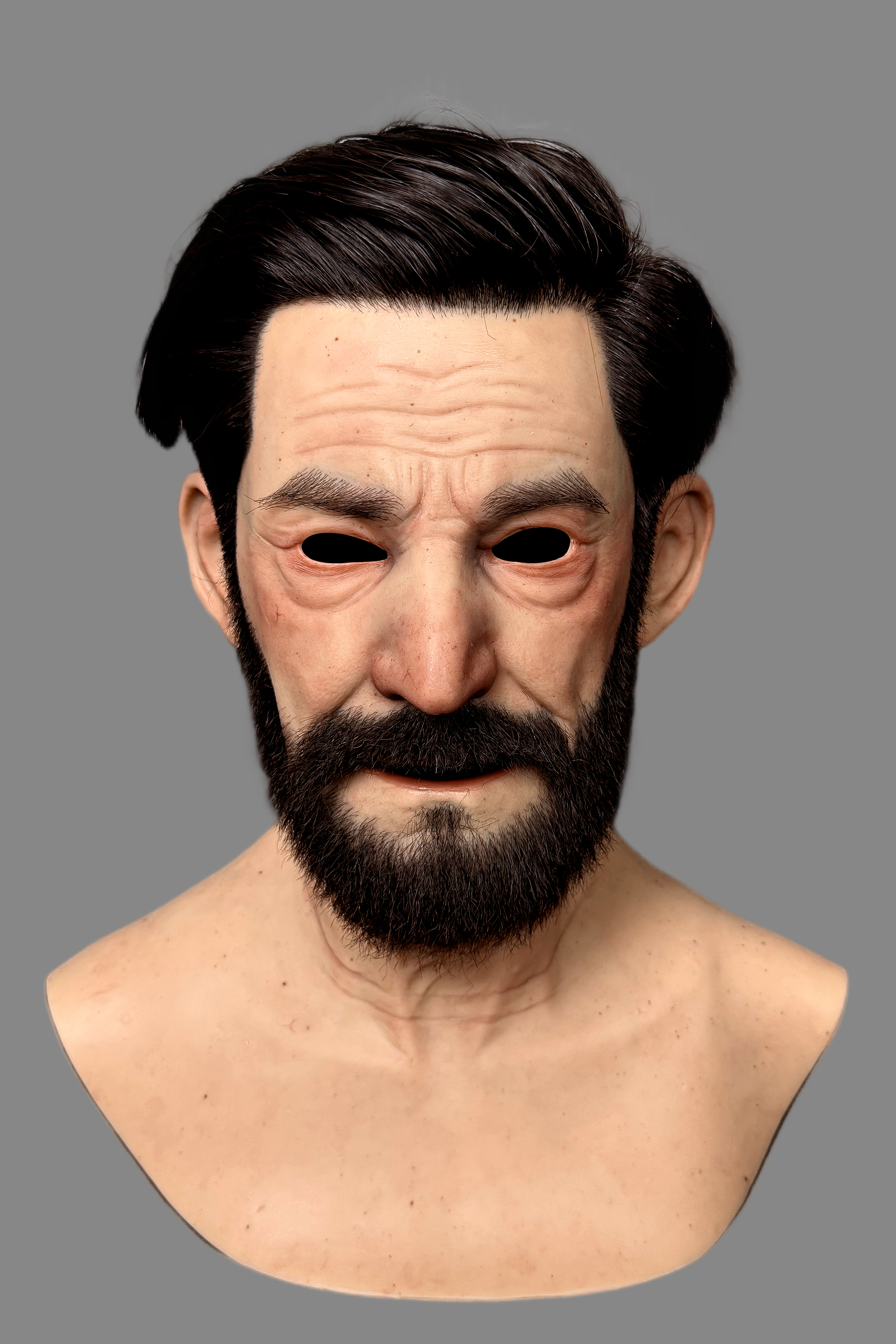 Babylon Ultra Realistic Silicone Mask – Full Head Cosplay, Halloween & Film Prop