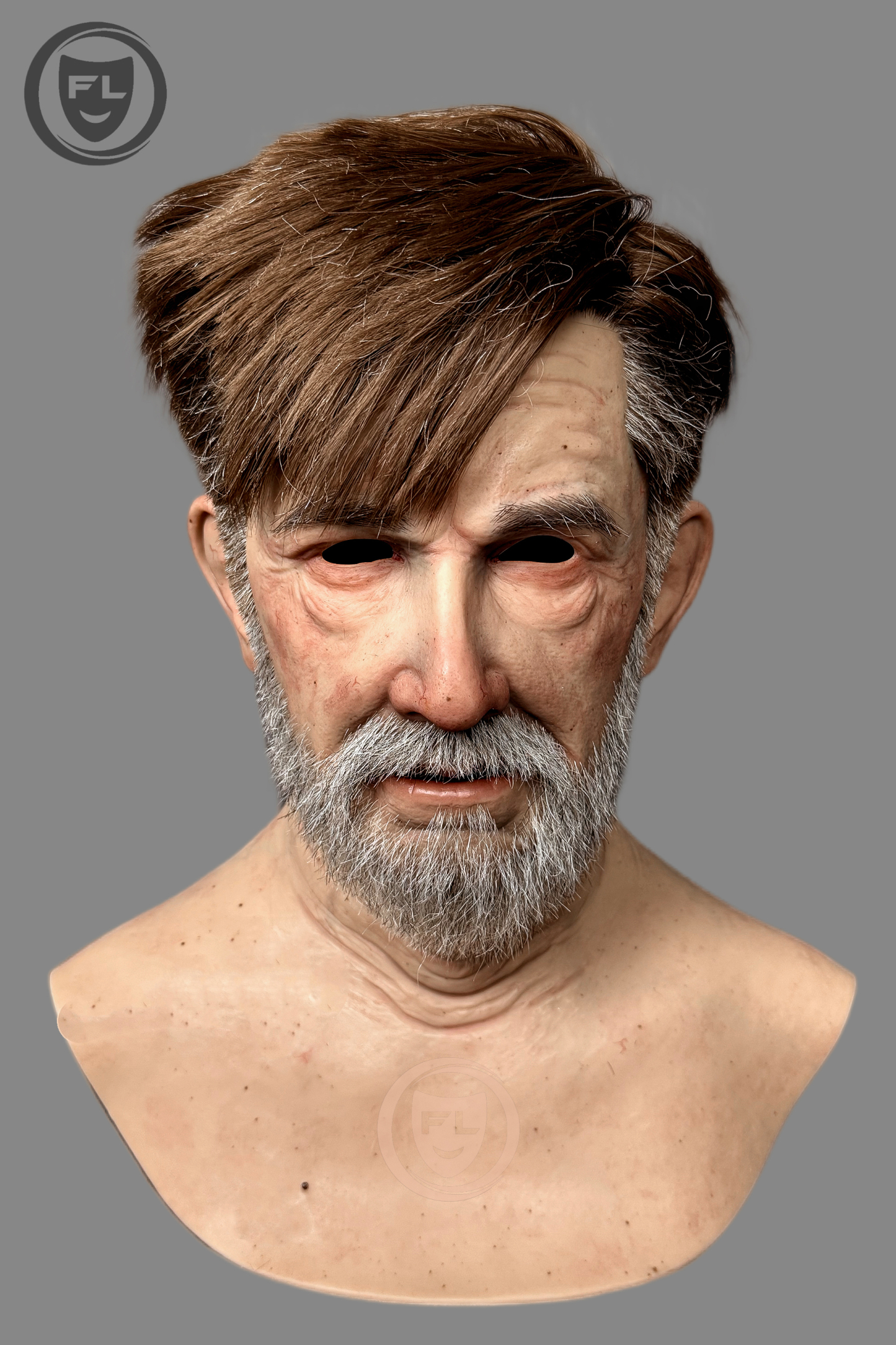 Hyper-Realistic Male Silicone Mask “Jack” – Movie-Grade Full Face Disguise Mask