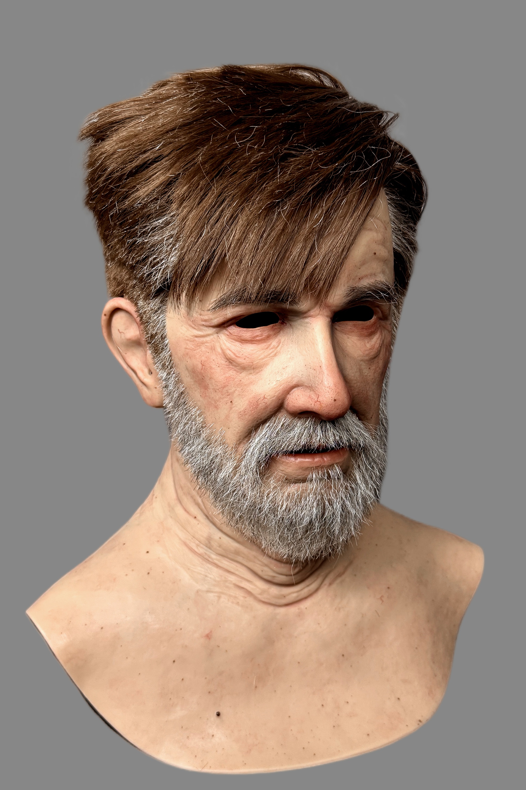 Hyper-Realistic Male Silicone Mask “Jack” – Movie-Grade Full Face Disguise Mask