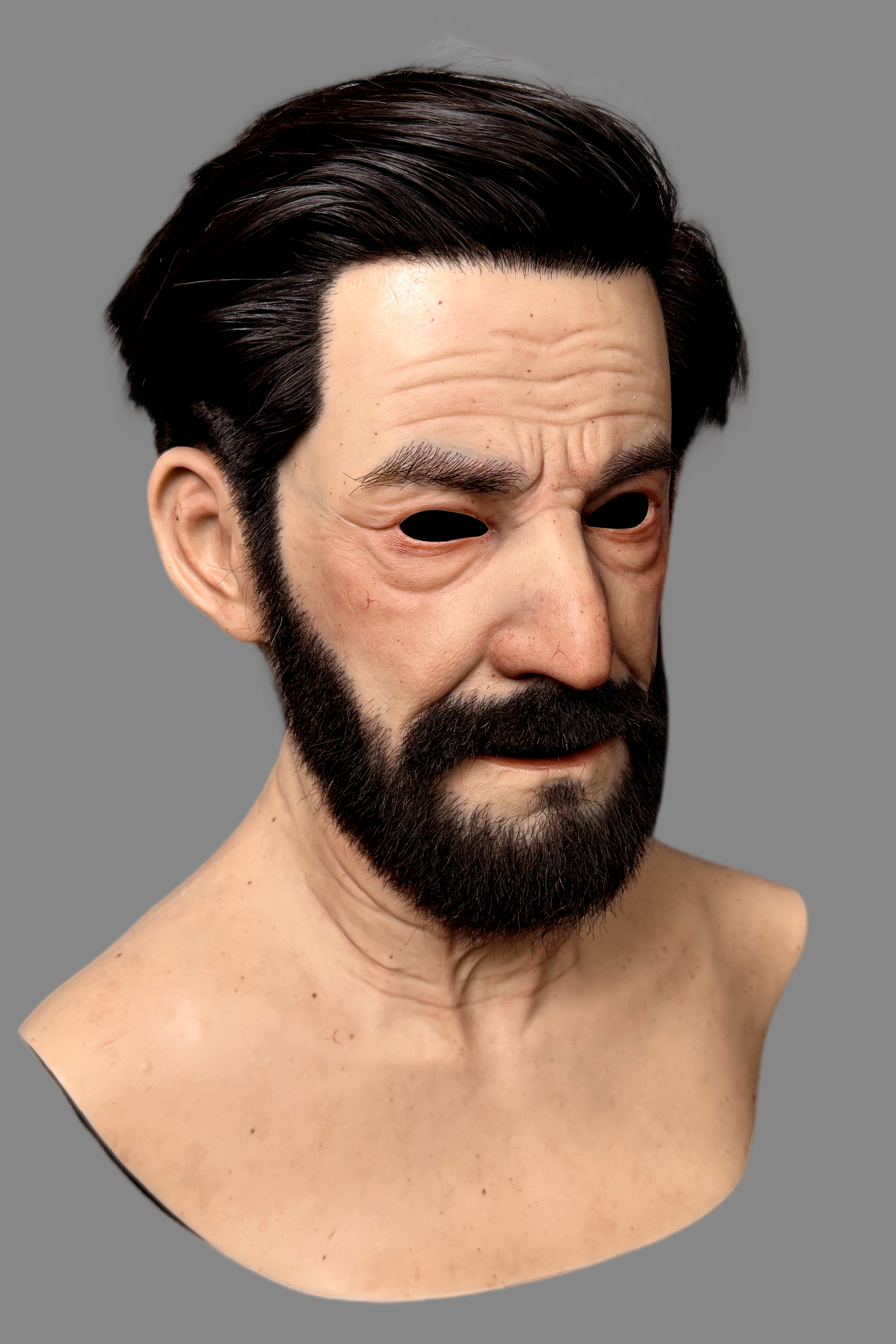 Babylon Ultra Realistic Silicone Mask – Full Head Cosplay, Halloween & Film Prop