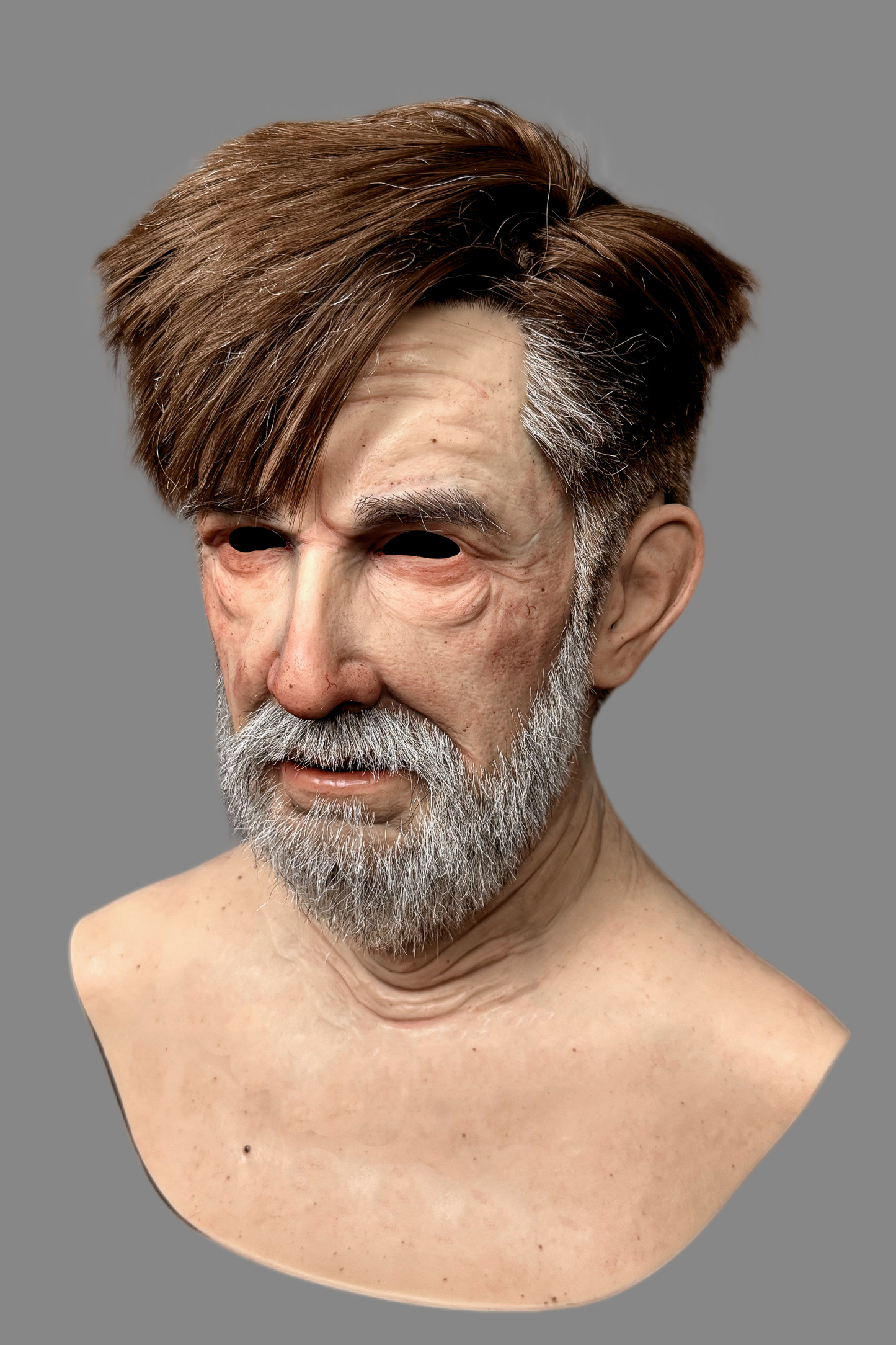 Hyper-Realistic Male Silicone Mask “Jack” – Movie-Grade Full Face Disguise Mask