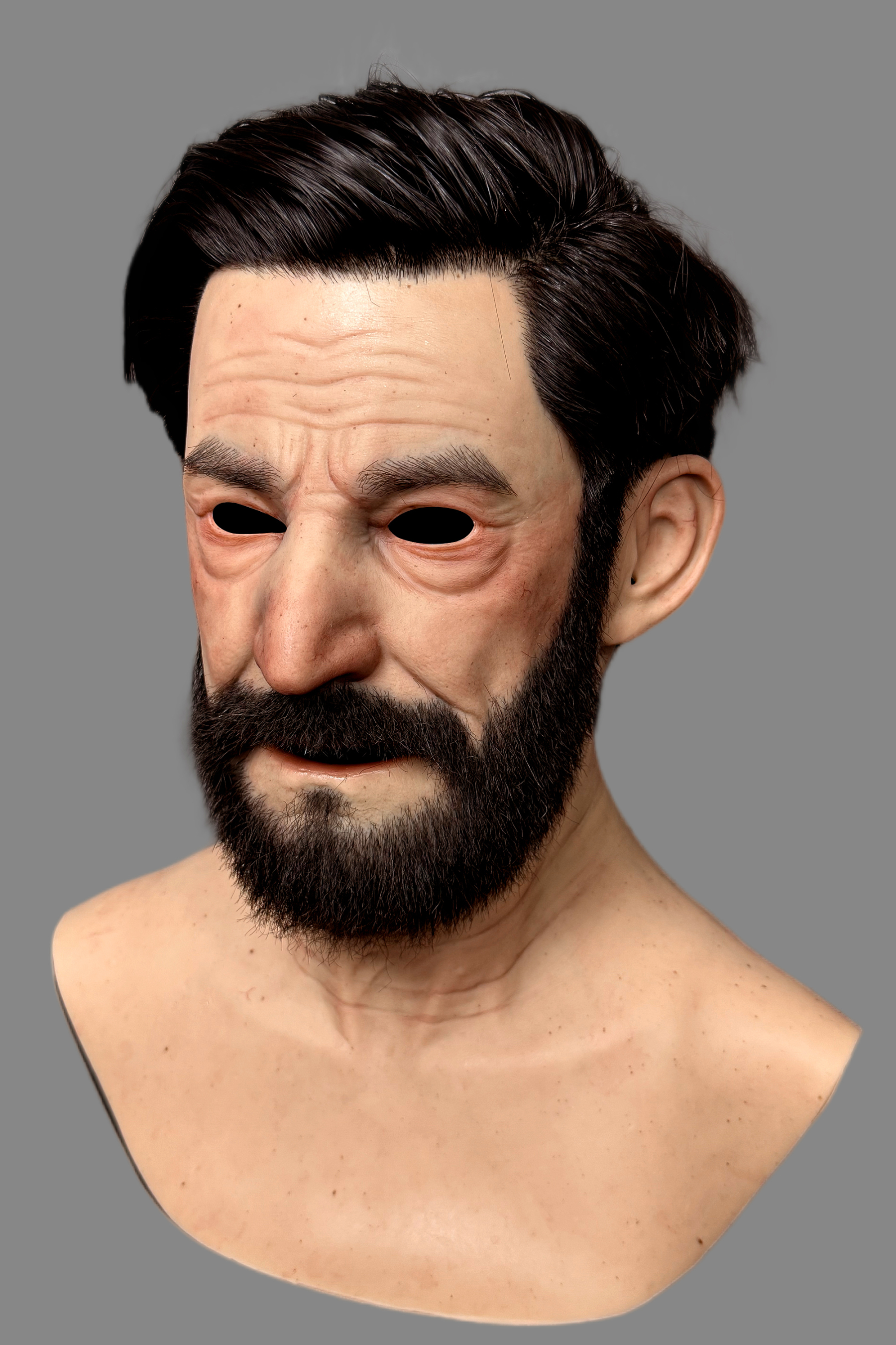 Babylon Ultra Realistic Silicone Mask – Full Head Cosplay, Halloween & Film Prop