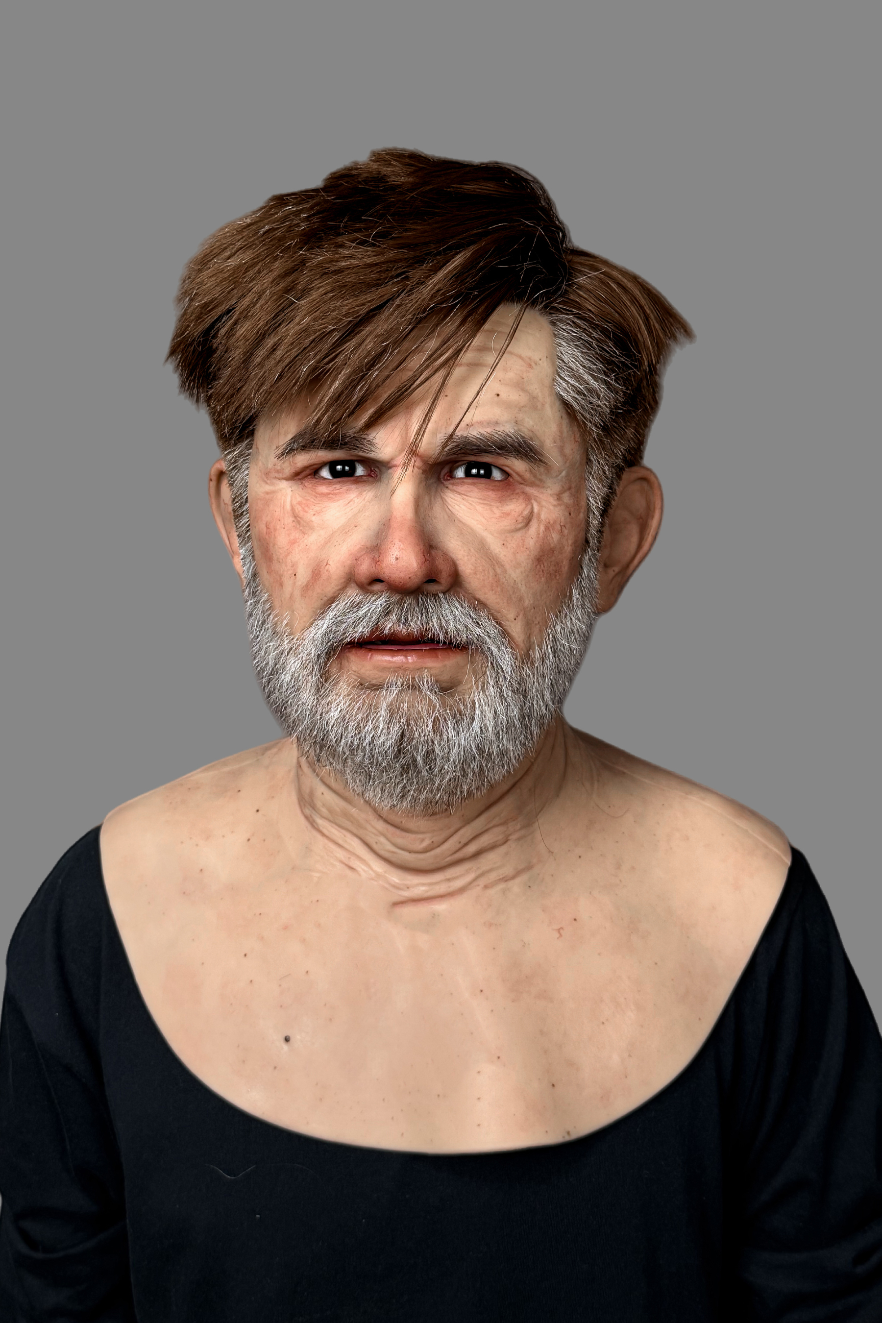 Hyper-Realistic Male Silicone Mask “Jack” – Movie-Grade Full Face Disguise Mask