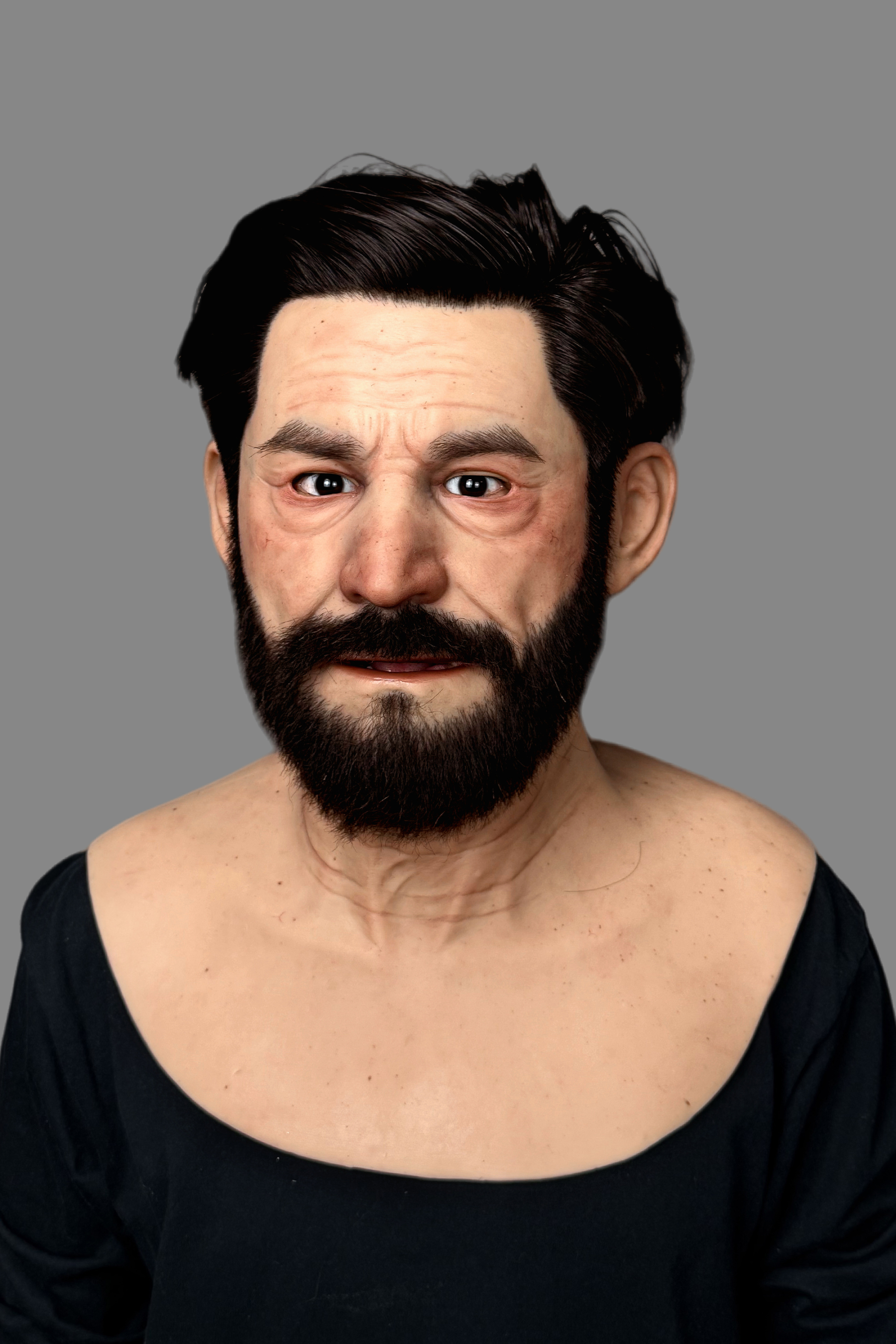 Babylon Ultra Realistic Silicone Mask – Full Head Cosplay, Halloween & Film Prop