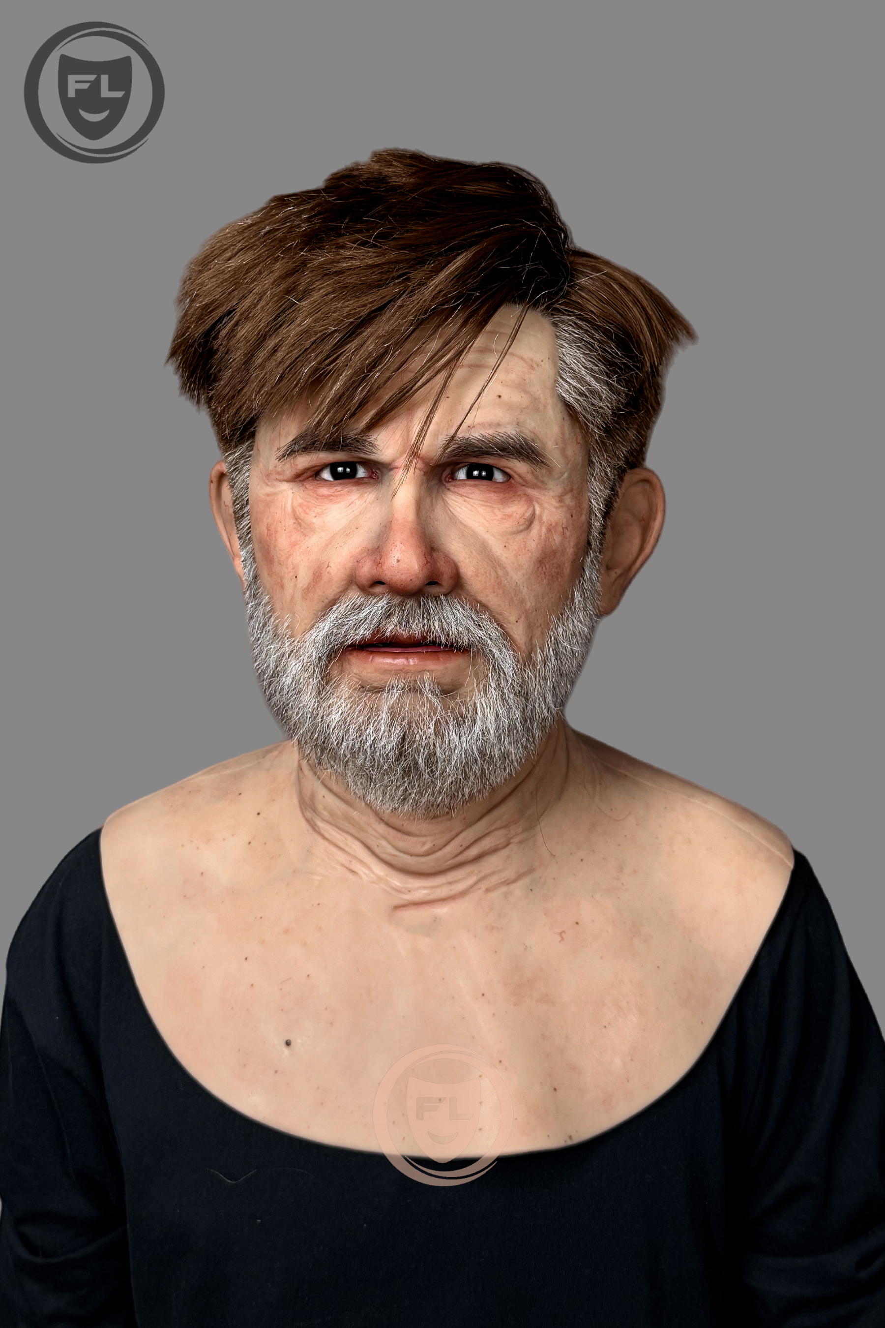 Hyper-Realistic Male Silicone Mask “Jack” – Movie-Grade Full Face Disguise Mask