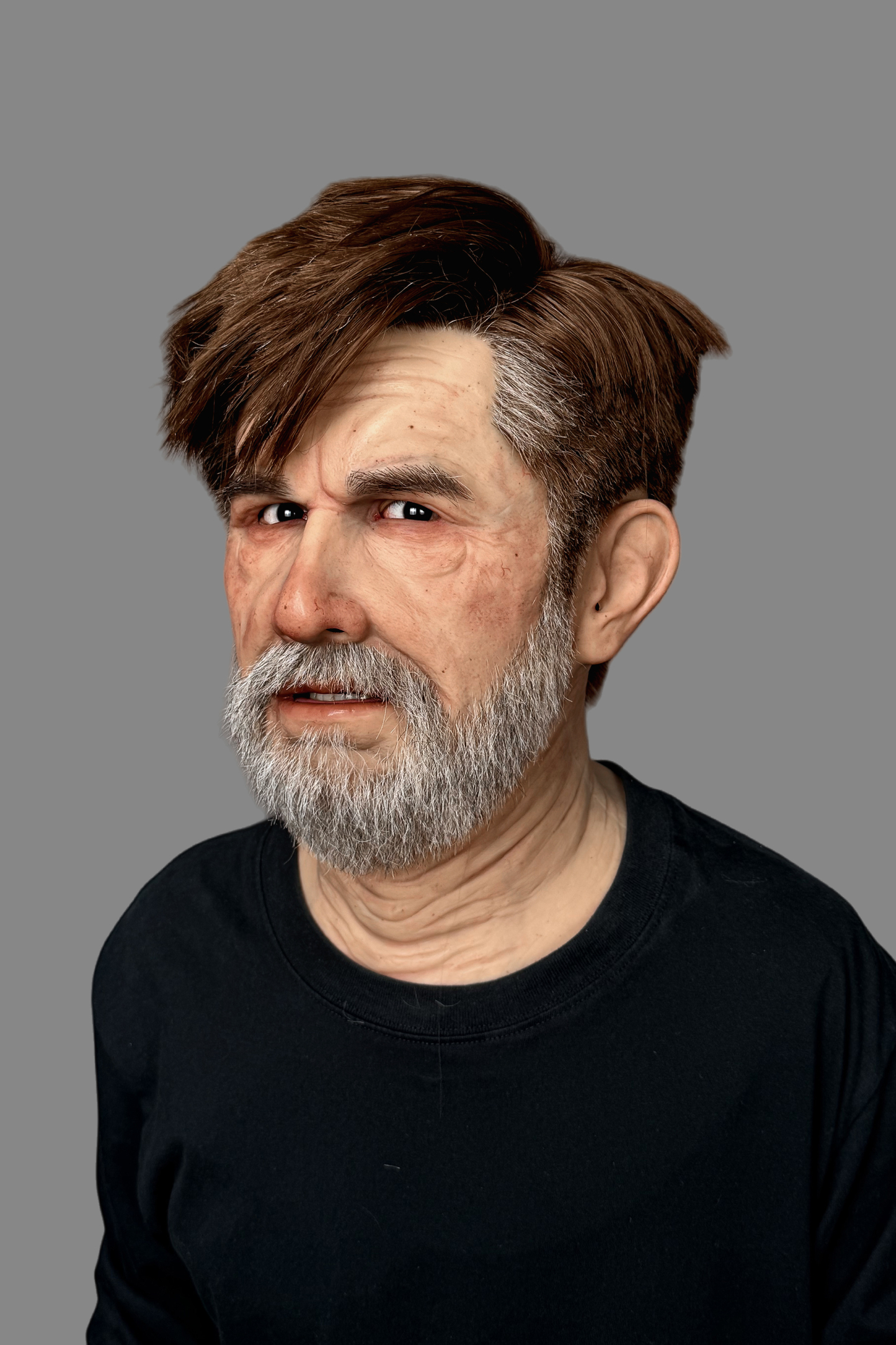 Hyper-Realistic Male Silicone Mask “Jack” – Movie-Grade Full Face Disguise Mask