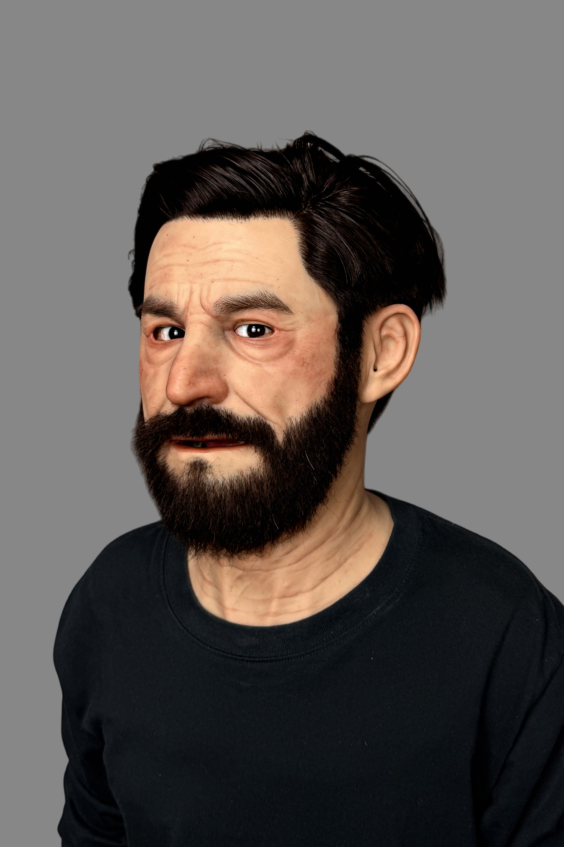 Babylon Ultra Realistic Silicone Mask – Full Head Cosplay, Halloween & Film Prop